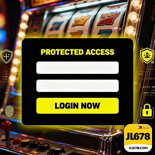 A user safely logging into jl678 casino on a mobile device - jl678